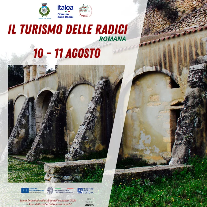 APPUNTAMENTI TURISMO DELLE RADICI -10 E 11 AGOSTO A ROMANA - SAGRA DELL'ORTOLANO 2024