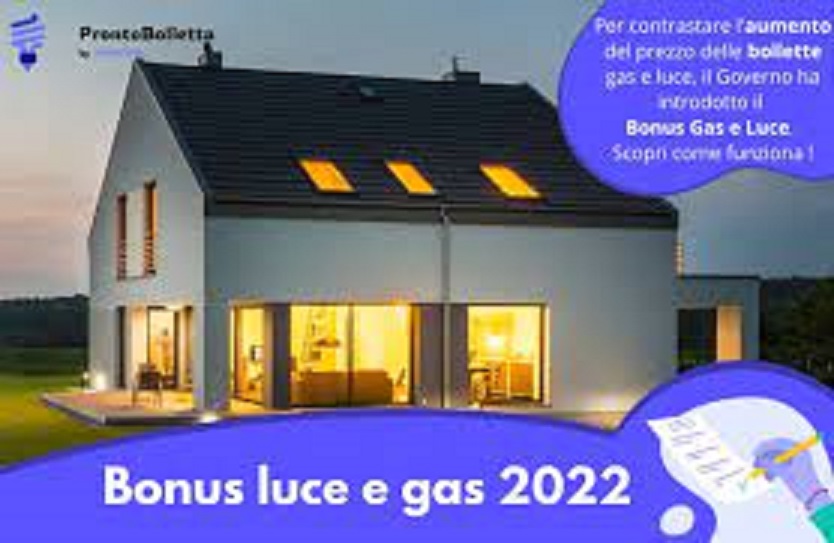 BONUS LUCE E GAS 2022